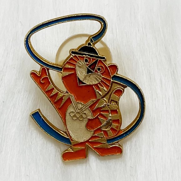 Vintage Jewelry - 🔮 5/$25 Vintage Seoul 1988 Olympics Hodori the Tiger Pin